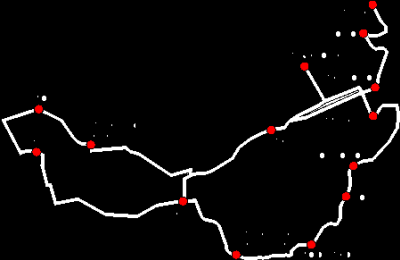 Zdruenie Turianska Vsko-Fatransk cesta-mapa